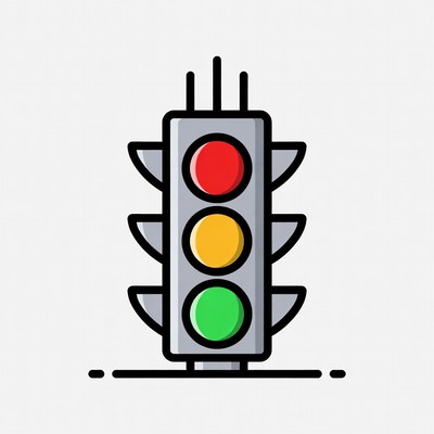 Traffic Light Illustration