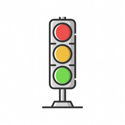 Traffic Light Illustration