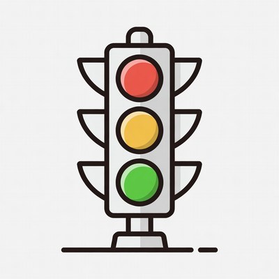 Traffic Light Illustration