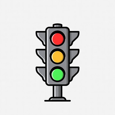 Traffic Light Illustration