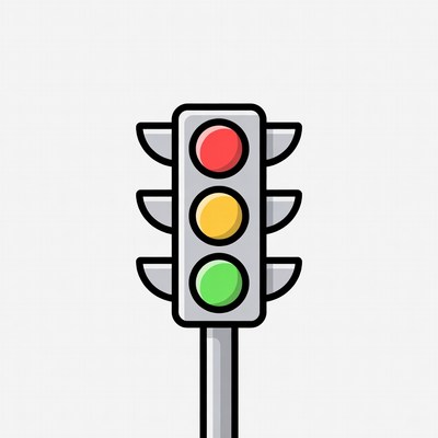 Traffic Light Illustration
