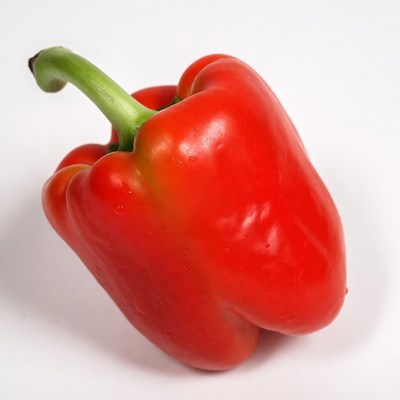 Red Bell Pepper Isolated