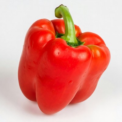 Red Bell Pepper Isolated
