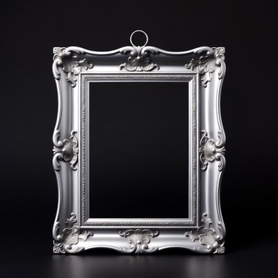 Ornate Silver Picture Frame