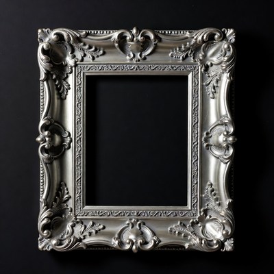 Ornate Silver Picture Frame