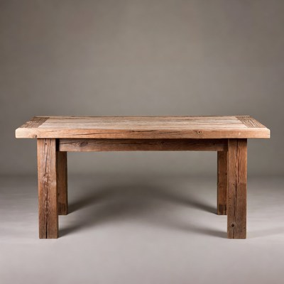 Rustic Wooden Dining Table