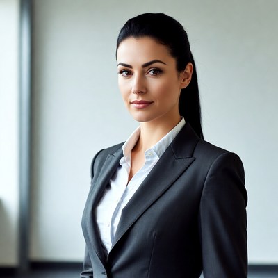 Business woman in suit