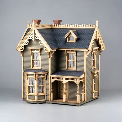 Victorian Dollhouse Model