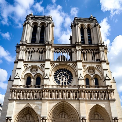 Notre Dame Cathedral facade