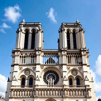 Notre Dame Cathedral facade