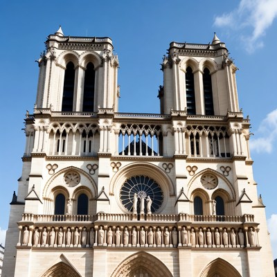 Notre Dame Cathedral facade