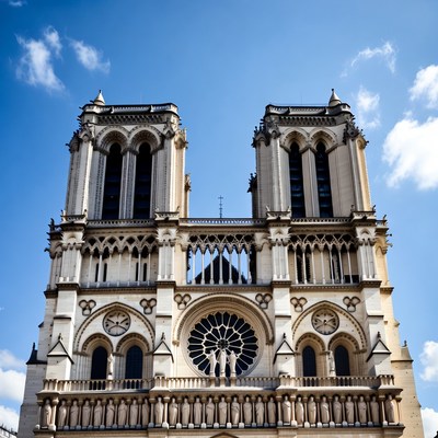 Notre Dame Cathedral facade