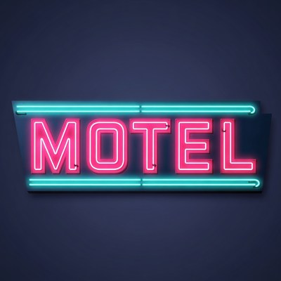 Neon Motel Sign