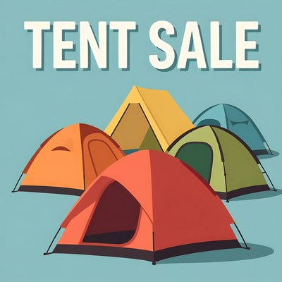 Tent Sale Colorful Camping Tents