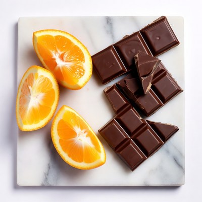 Orange Slices and Dark Chocolate