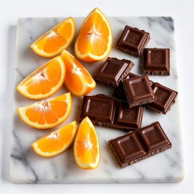 Orange Slices and Chocolate Squares