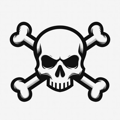 Skull and Crossbones Symbol