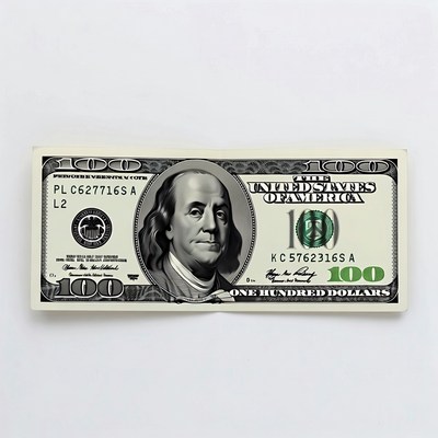 Benjamin Franklin on 100 Dollar Bill