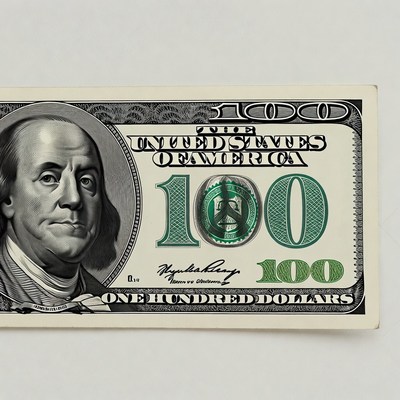 Benjamin Franklin on $100 Bill