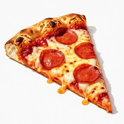 Pepperoni Pizza Slice