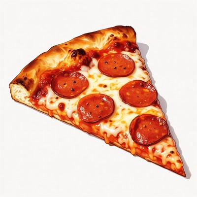 Pepperoni Pizza Slice