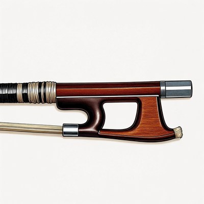 Violin Bow Illustration