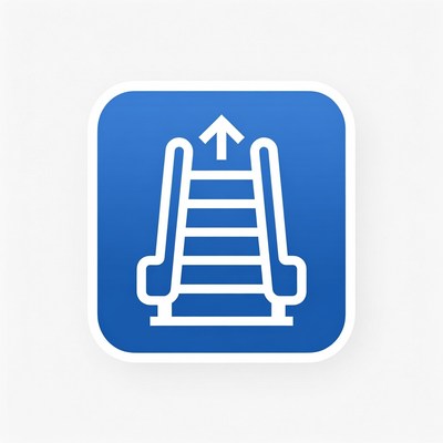 Up Escalator Icon