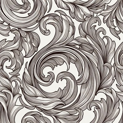 Elegant Ornate Floral Pattern