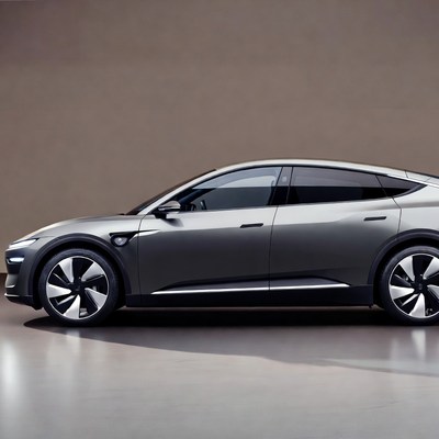 Tesla Model Y side view