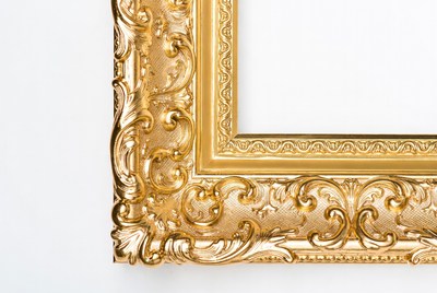 Ornate Gold Picture Frame