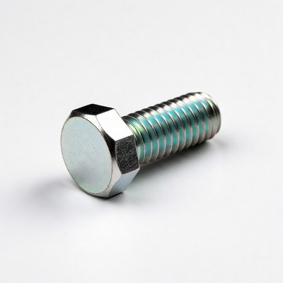 Silver Hex Head Bolt