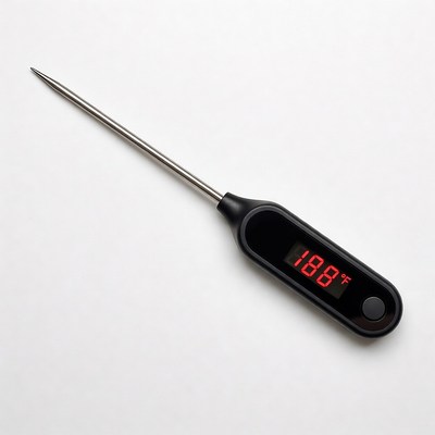 Digital Meat Thermometer 188Â°F Display