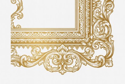 Ornate Gold Picture Frame