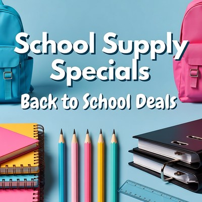 Back to School Supply Specials