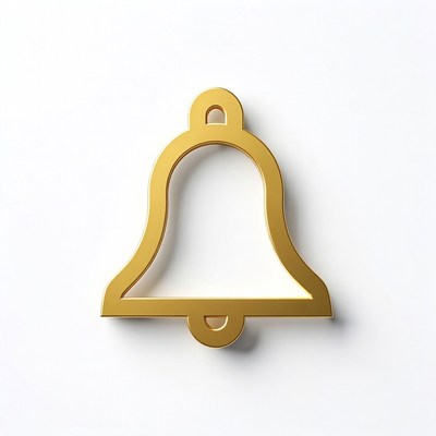 Golden Bell Icon