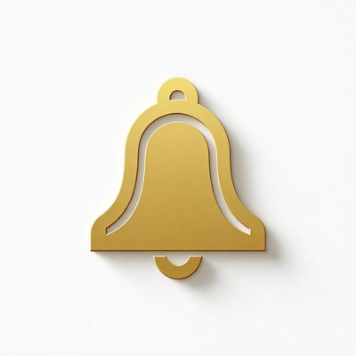 Golden Bell Icon