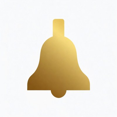 Golden Bell Icon