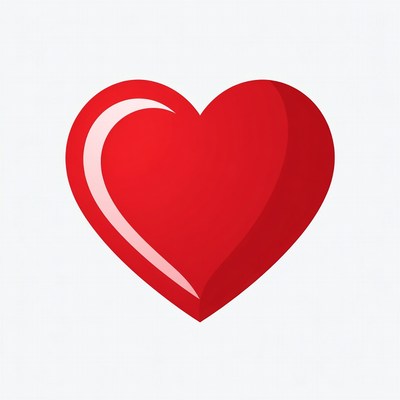 Red heart icon