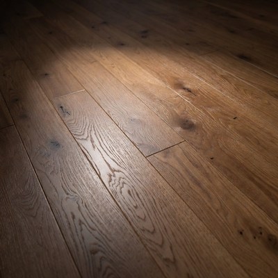 Close-up of oak hardwood floor