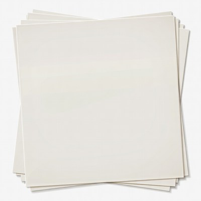Stack of Blank White Paper Sheets