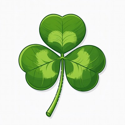 Four-leaf clover illustration