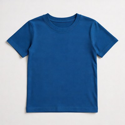 Blue Toddler T-Shirt Isolated