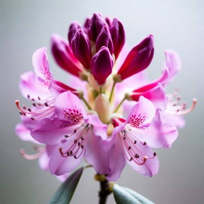 Pink Rhododendron Flower Bloom