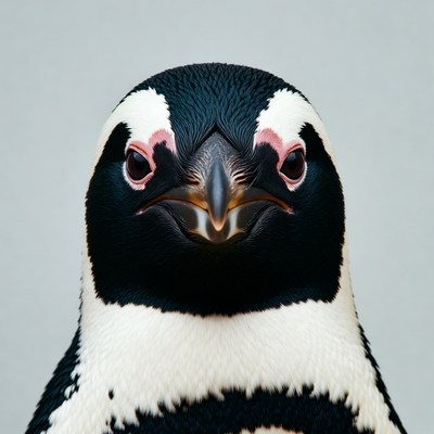 Close-up Humboldt Penguin Face