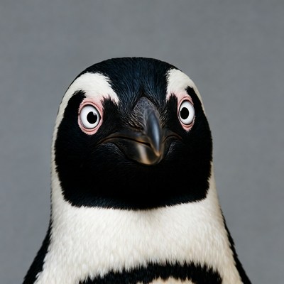 Close-up of African penguin