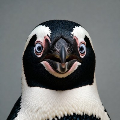 Close-up of African penguin