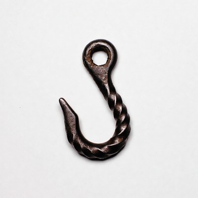 Rustic Twisted Iron Hook