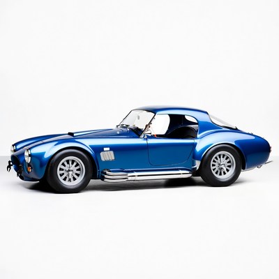 Blue Shelby Cobra 427 Side View