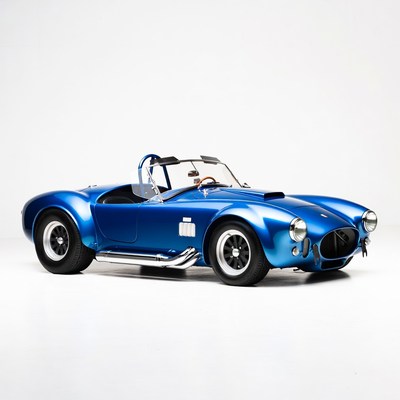 Blue Shelby Cobra 427 Convertible