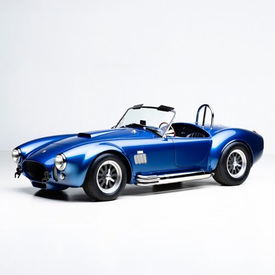 Blue Shelby Cobra 427 Roadster